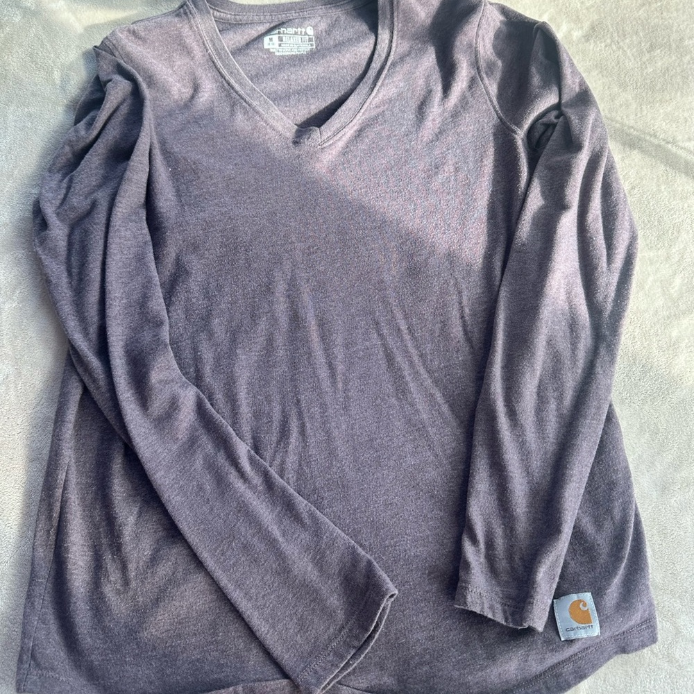 Carhartt Heather Gray Long Sleeve Shirt